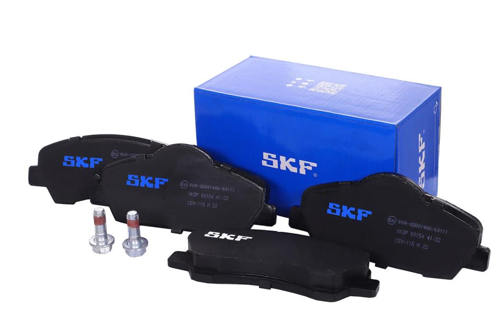 Jeu de 4 plaquettes de frein SKF ref. VKBP 80154